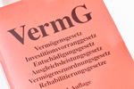 Cover sheet of the Open Property Issues Act (Vermögensgesetz)