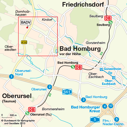 BADV - Dienstsitze - Dienstsitz Bad Homburg BADV - Dienstsitze - Dienstsitz Bad Homburg